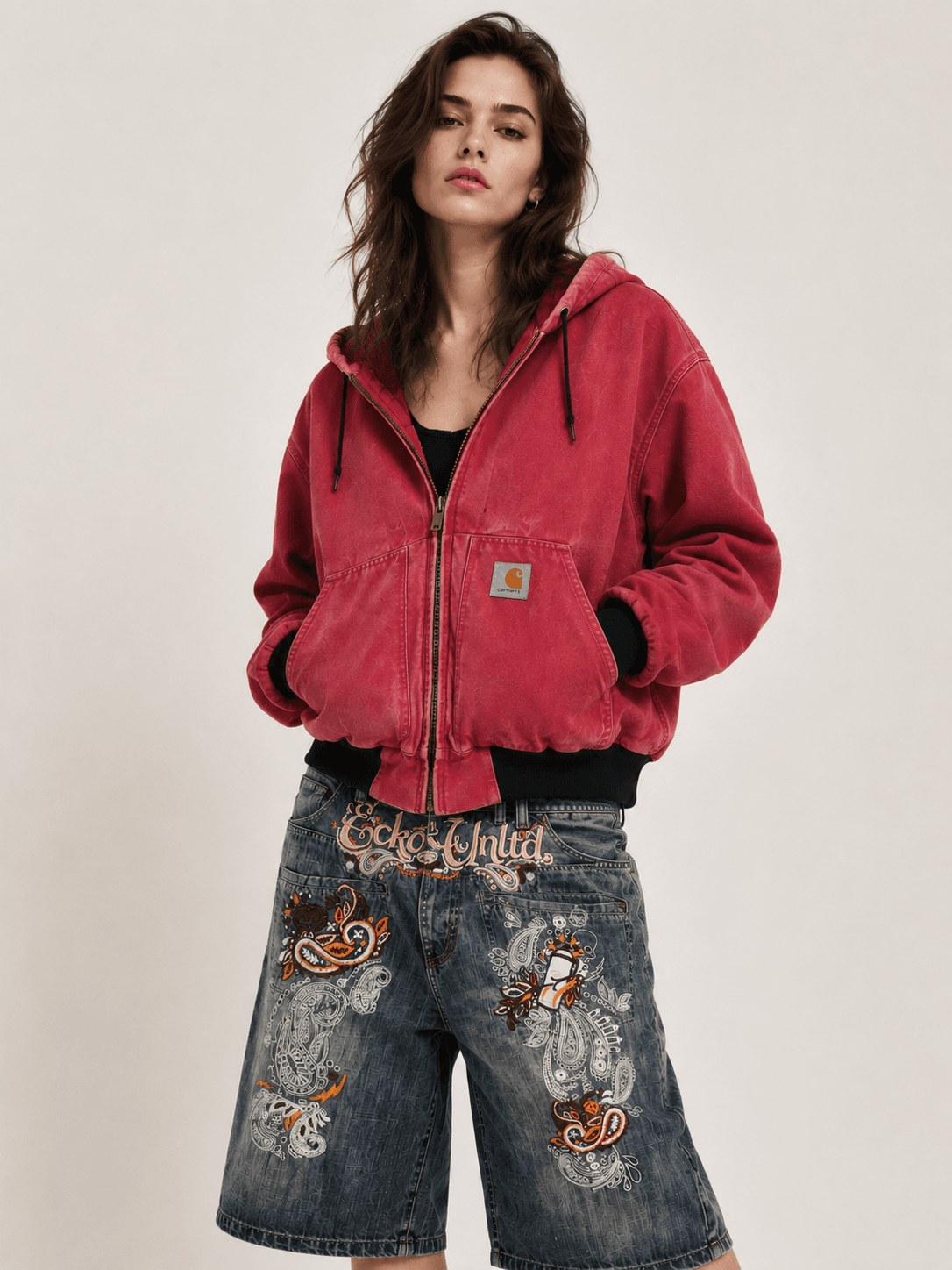 Editorial vintage clothing photography — womenswear