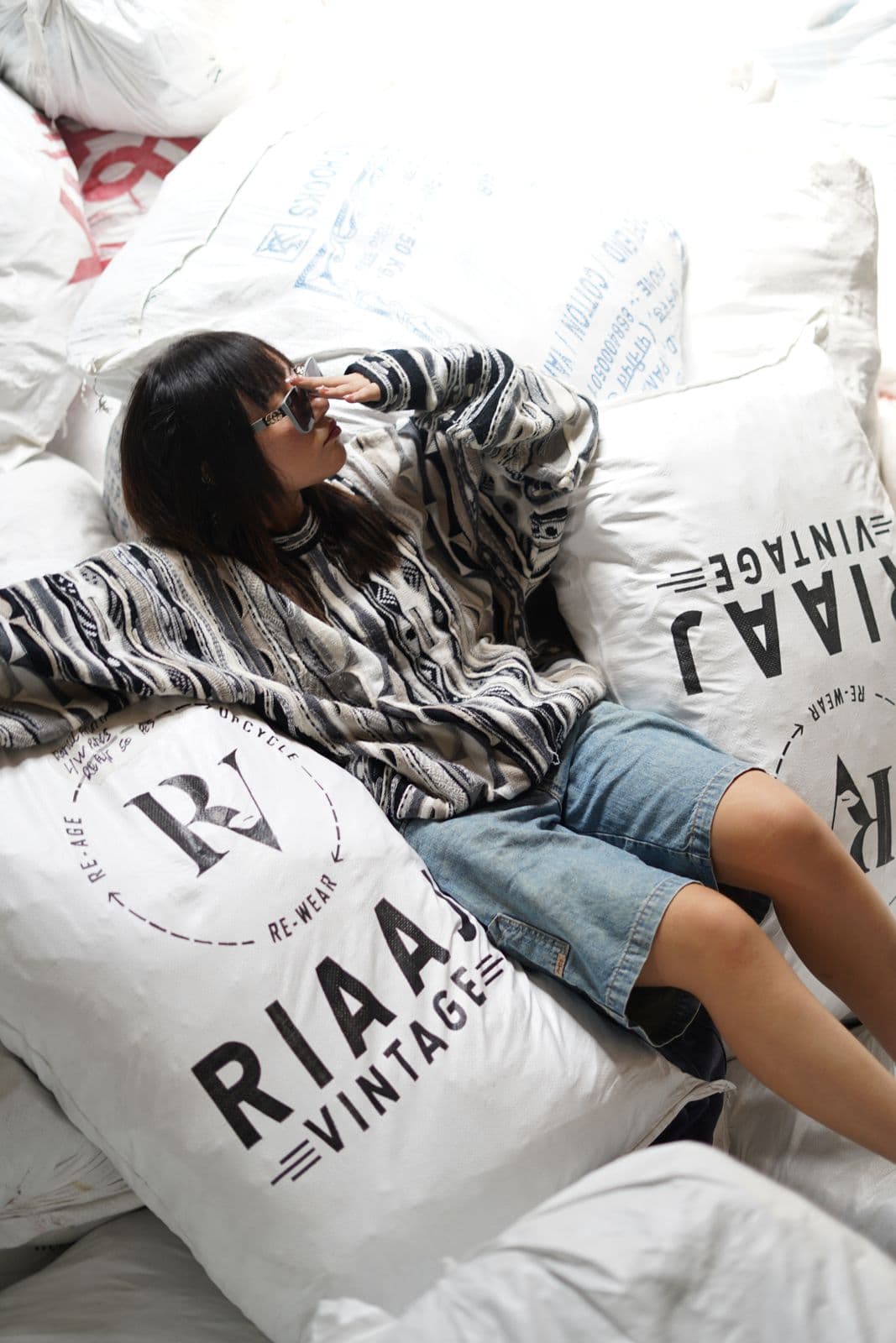 Curated vintage clothing supplied by Riaaj Vintage