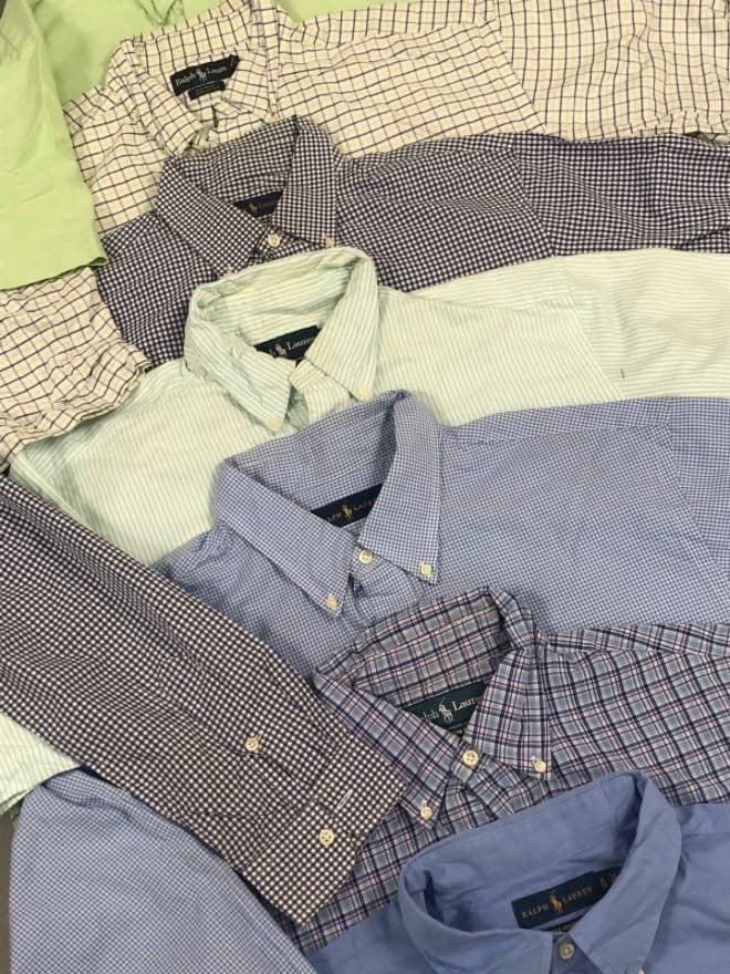BUNDLE OF 20 VINTAGE POLO RALPH LAUREN SHIRTS alternate