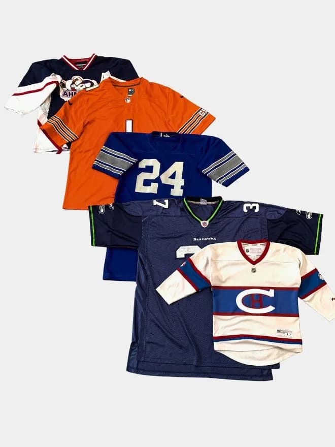 BUNDLE OF Vintage Sports Jerseys 