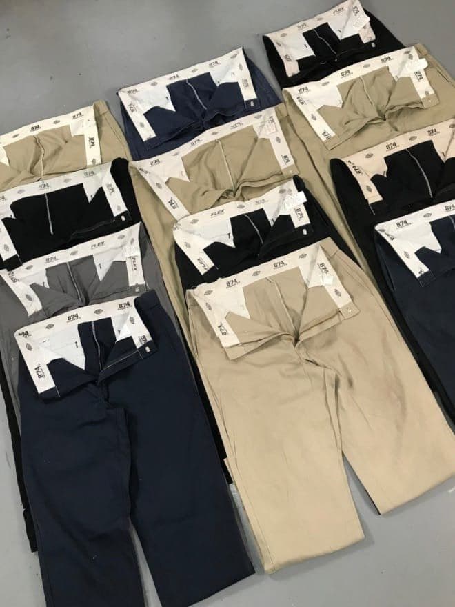BUNDLE OF 15 VINTAGE DICKIES 874 PANTS alternate