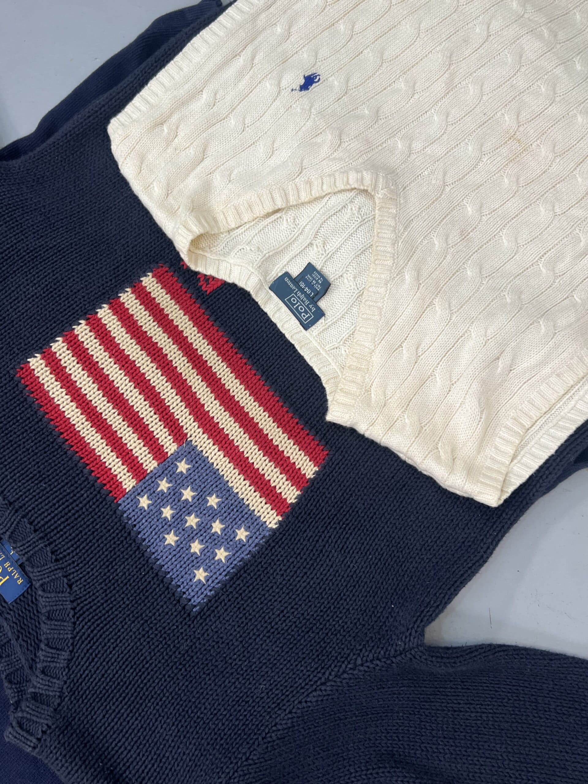 Polo Ralph Lauren Sweaters Sample Bundle – 10 Pcs – Zip & Knit Styles – Size S–XL — image 3 of 4
