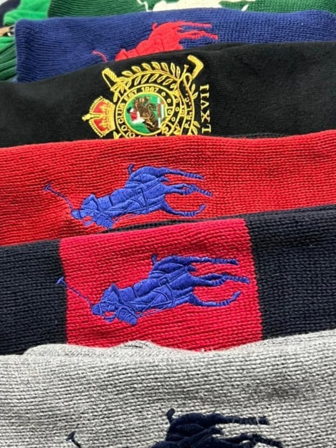 Bundle of Vintage Polo Ralph Lauren Big Pony Full Zipper Sweaters — image 4 of 5