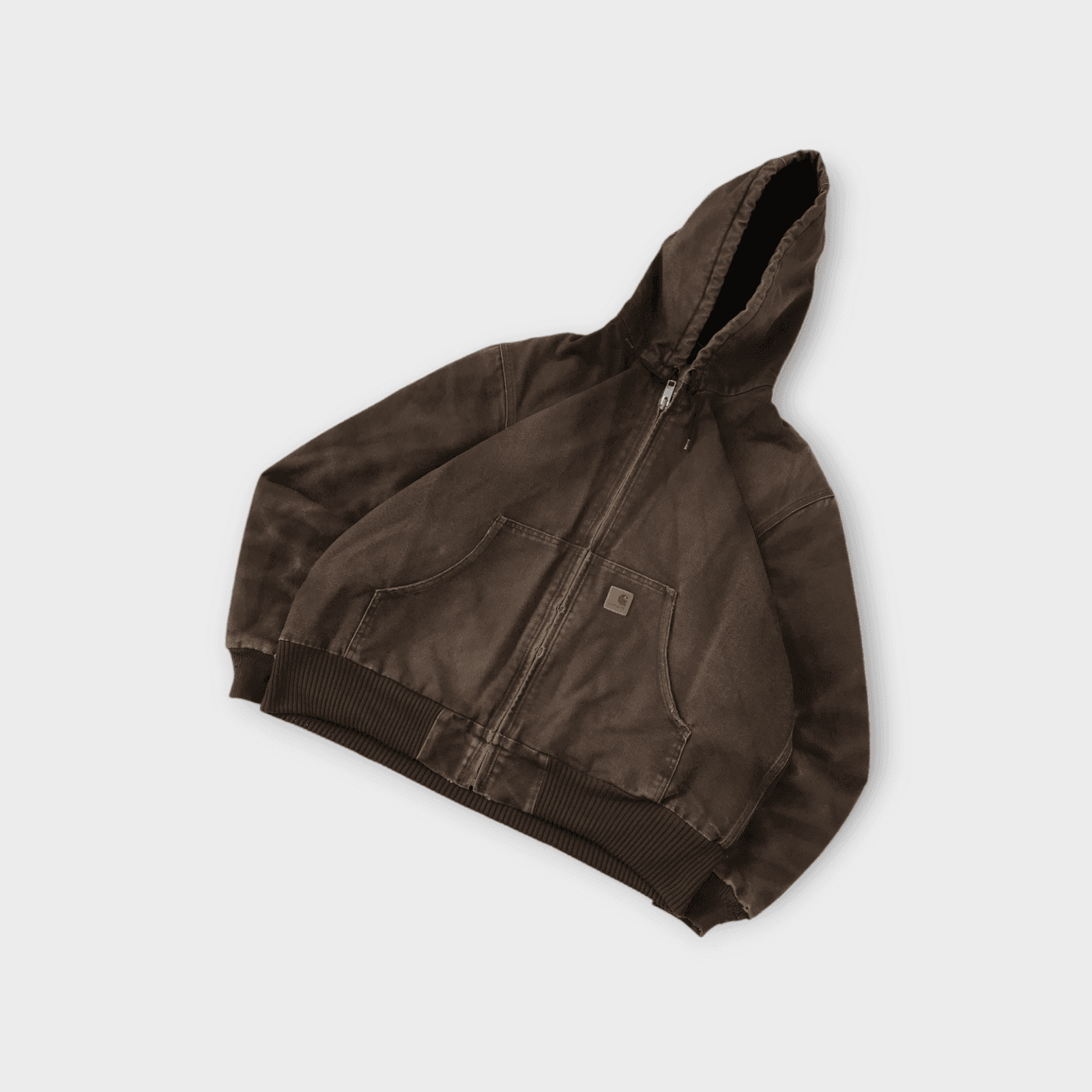 Vintage Carhartt J130 DKB Hooded Lined Active Jacket — image 3 of 10
