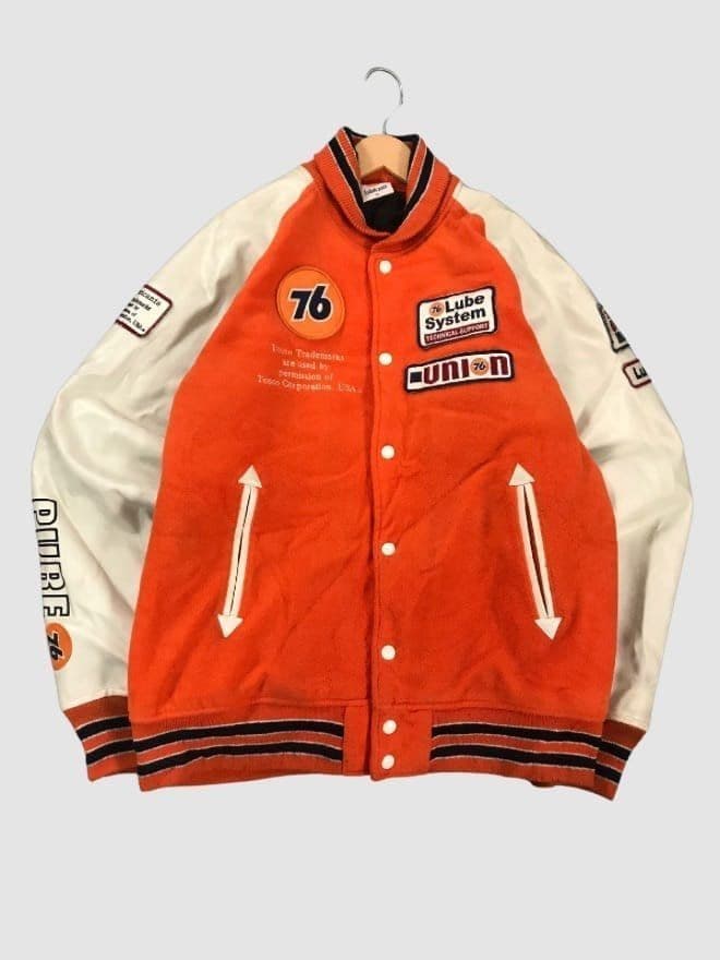 BUNDLE OF 10 VINTAGE CRAZY VARSITY JACKET — image 3 of 10