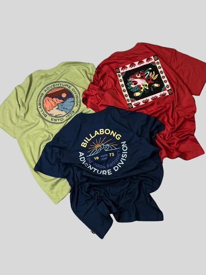 BUNDLE OF Billabong Graphic T-Shirt – Brand New