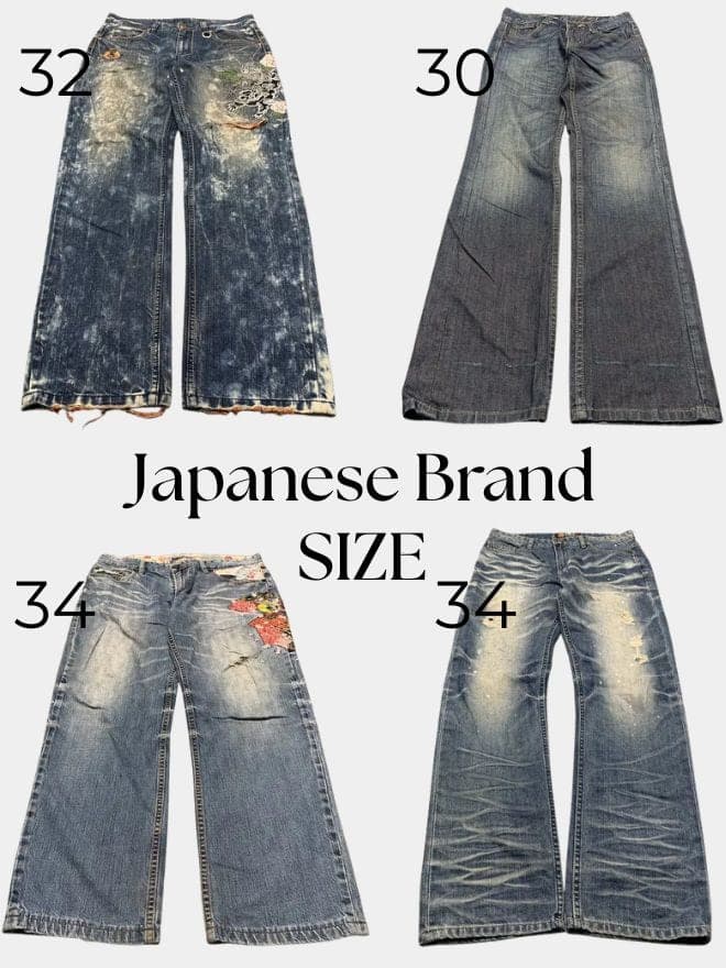  Bundle of Vintage Japanese Denim — image 3 of 7