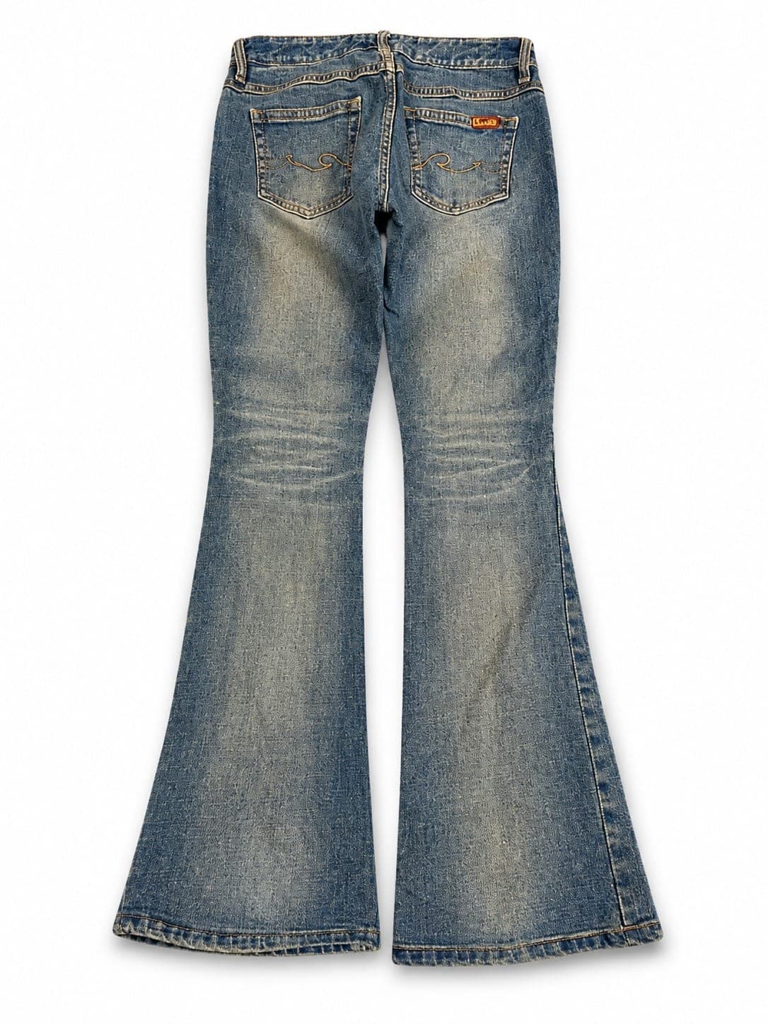 BUNDLE OF VINTAGE WOMEN'S Y2K BOOTCUT DENIM   — image 2 of 3