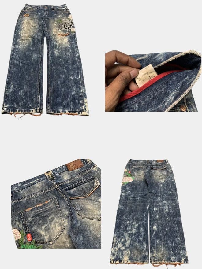  Bundle of Vintage Japanese Denim — image 5 of 7