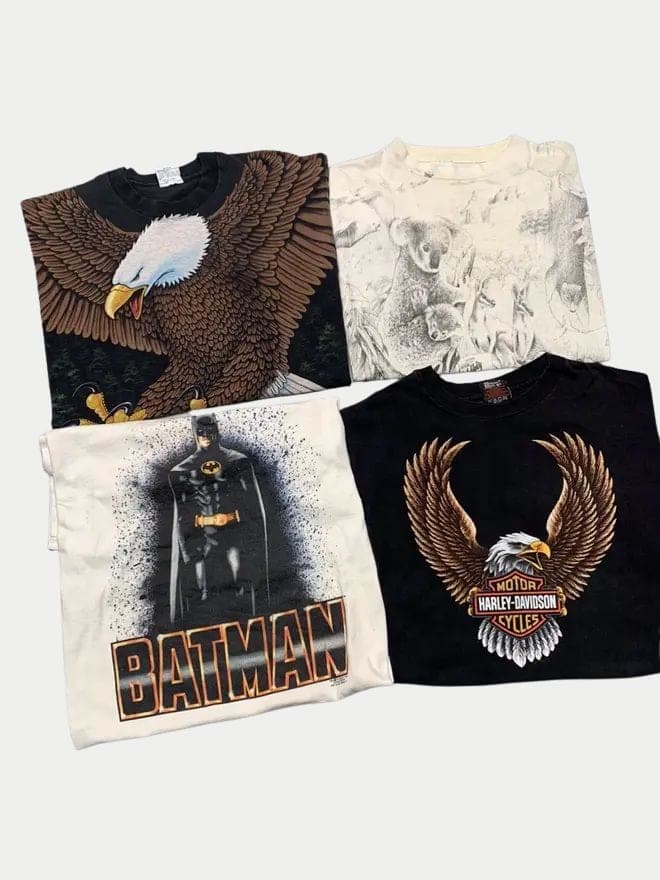  Bundle of Vintage Harley-Davidson Graphic T-Shirt 